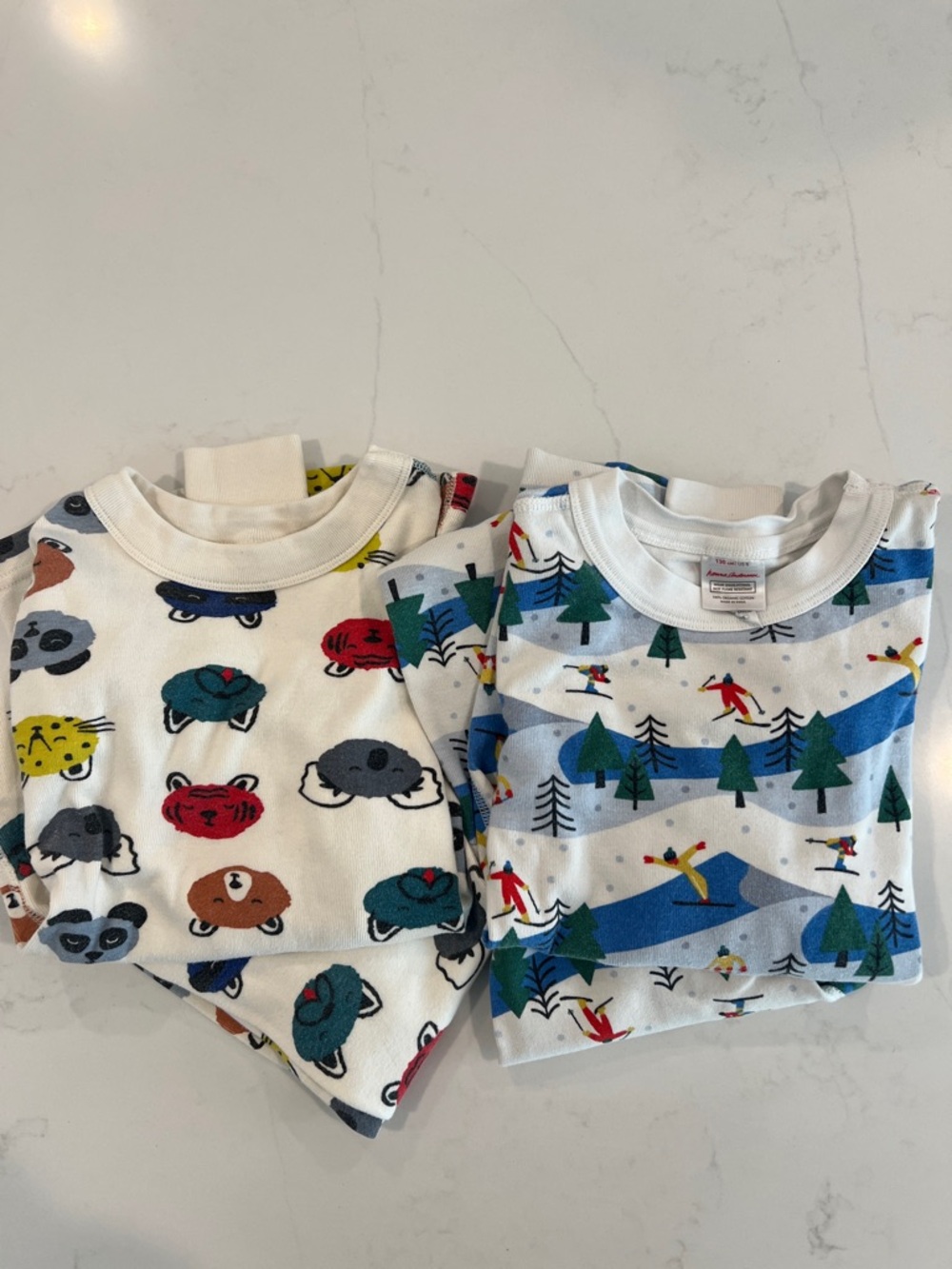 Hanna Andersson Long Sleeve + Pants PJ Bundle